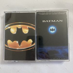 Batman Motion Picture Score & Soundtrack Cassettes 1989 Danny Elfman Prince